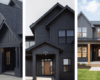 Exterior House Colors With Black Windows